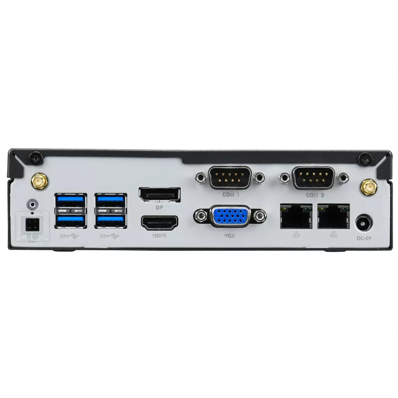Shuttle XPC slim Barebone DL30N, Intel N100, 1x DDR5, 2x LAN (2x 2.5Gbit), 2xCOM, 1xHDMI, 1xDP, 1x VGA, bez wentylatora, praca ciągła 24/7