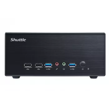 Shuttle XPC slim Barebone XH610G2 - S1700, Intel H610, 1xDP, 2xHDMI, 2 gniazda PCIe (1x 16X i 1x X1), 2x Intel LAN (1G + 2.5G), 8x USB, 1x 2.5 cala, 3x M.2, praca ciągła 24/7