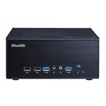 Shuttle XPC slim Barebone XH610G2 - S1700, Intel H610, 1xDP, 2xHDMI, 2 gniazda PCIe (1x 16X i 1x X1), 2x Intel LAN (1G + 2.5G), 8x USB, 1x 2.5 cala, 3x M.2, praca ciągła 24/7