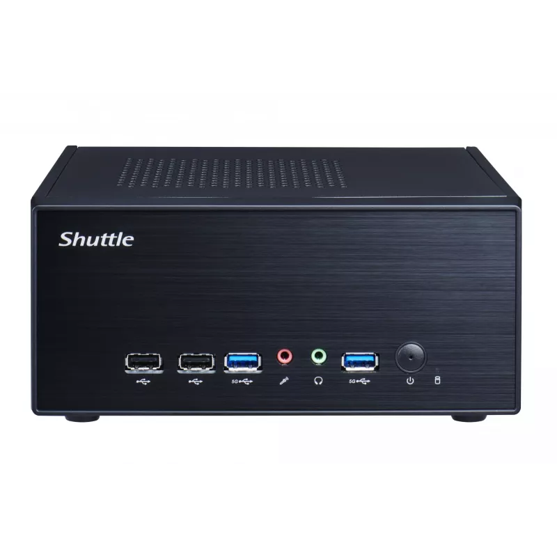 Shuttle XPC slim Barebone XH610G2 - S1700, Intel H610, 1xDP, 2xHDMI, 2 gniazda PCIe (1x 16X i 1x X1), 2x Intel LAN (1G + 2.5G), 8x USB, 1x 2.5 cala, 3x M.2, praca ciągła 24/7
