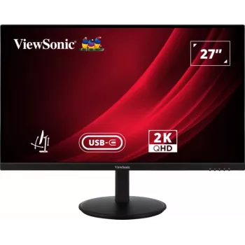 Monitor komputerowy Viewsonic VG Series VG2709-2K-MHDU-2, 68.6 cm (27 cali), 2560 x 1440 pikseli, Quad HD, LED, czarny