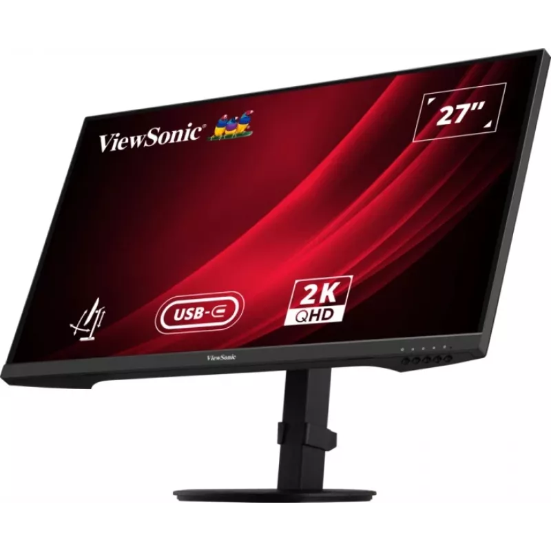 Monitor komputerowy Viewsonic VG Series VG2709-2K-MHDU-2, 68.6 cm (27 cali), 2560 x 1440 pikseli, Quad HD, LED, czarny