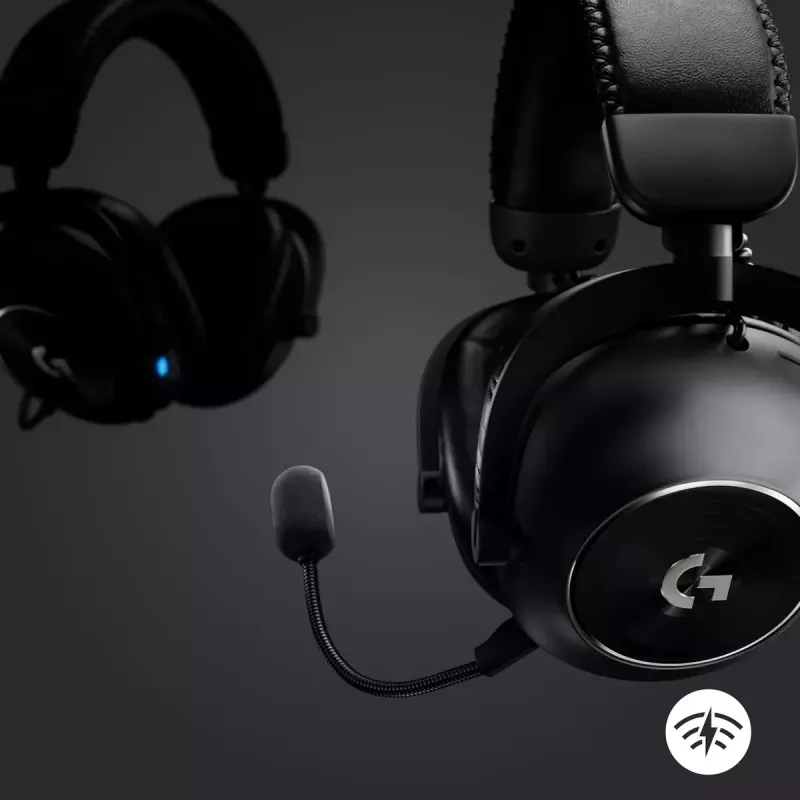 LOGITECH Pro X 2 Lightspeed Bezprzewodowy Zestaw Słuchawkowy do Gier - Czarny