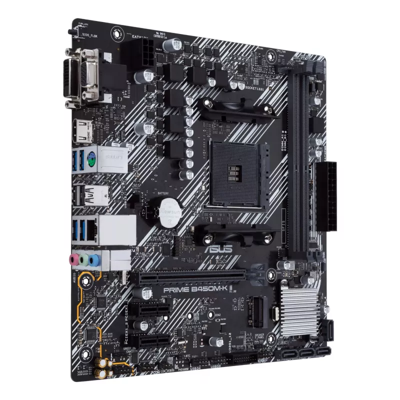 ASUS Prime B450M-K II AMD B450 Socket AM4 micro ATX
