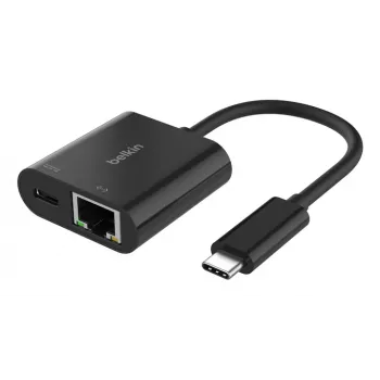 BELKIN Adapter USB-C do Ethernet + ładowanie 100 W PD