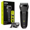 Golarka elektryczna Braun Series 3 Shave&Style 300BT, maszynka do golenia dla mężczyzn, czarna