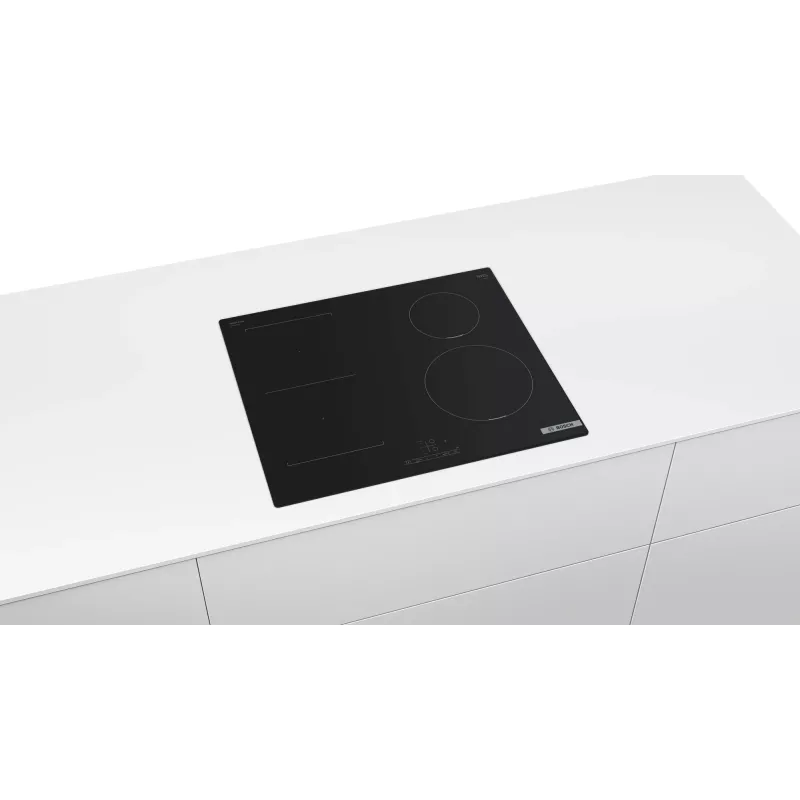 Bosch Serie 4 PWP611BB5E Płyta indukcyjna Czarny Do zabudowy 60 cm Płyta indukcyjna 4 strefy