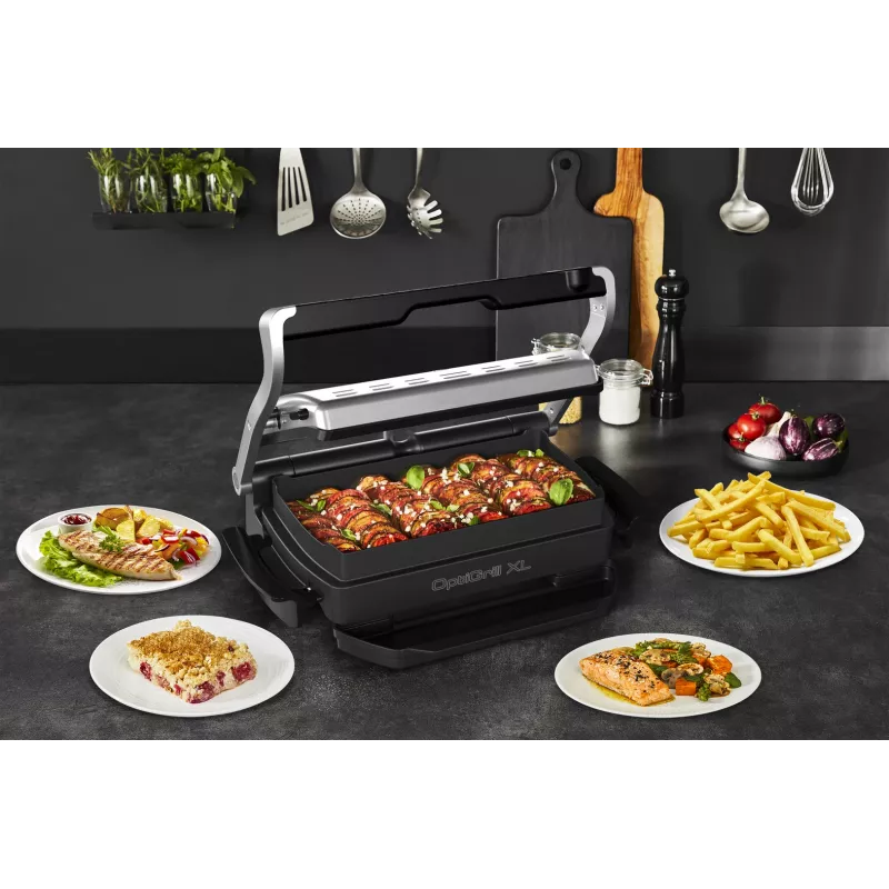 Tefal XA7278 blacha do pieczenia Grill Prostokątny OptiGrill+ XL