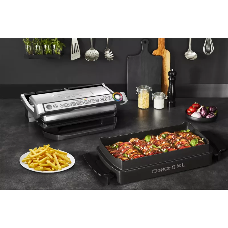 Tefal XA7278 blacha do pieczenia Grill Prostokątny OptiGrill+ XL