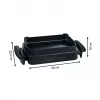 Tefal XA7278 blacha do pieczenia Grill Prostokątny OptiGrill+ XL