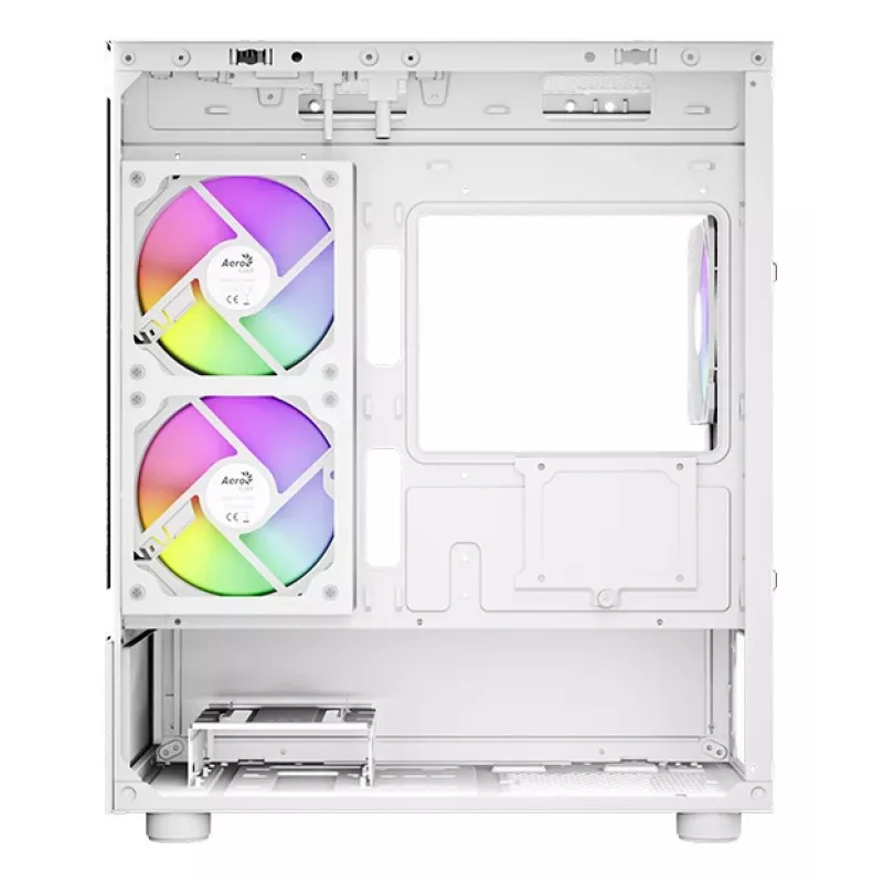 Aerocool Viewport-Mini-WT-v2 Mini Tower Biały