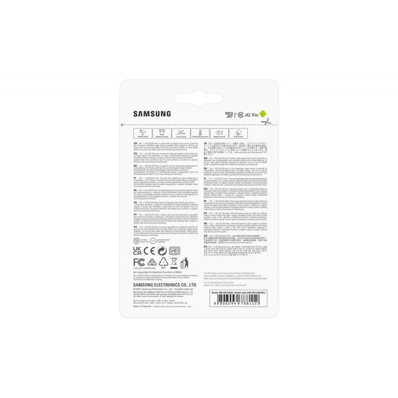 Karta pamięci Samsung MB-MD128SA/EU 128 GB MicroSDXC UHS-I Class 10