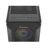 GENESIS Irid 505 ARGB Midi Tower Czarny, Przezroczysty