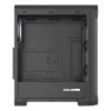 GENESIS Irid 505 ARGB Midi Tower Czarny, Przezroczysty