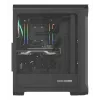 GENESIS Irid 505 ARGB Midi Tower Czarny, Przezroczysty