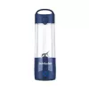 Sport blender NUTRIBULLET Portable 0.475 L, zasilany bateriami, ostrza ze stali nierdzewnej, misa Tritan, granatowy