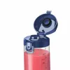 Sport blender NUTRIBULLET Portable 0.475 L, zasilany bateriami, ostrza ze stali nierdzewnej, misa Tritan, granatowy