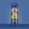 Sport blender NUTRIBULLET Portable 0.475 L, zasilany bateriami, ostrza ze stali nierdzewnej, misa Tritan, granatowy