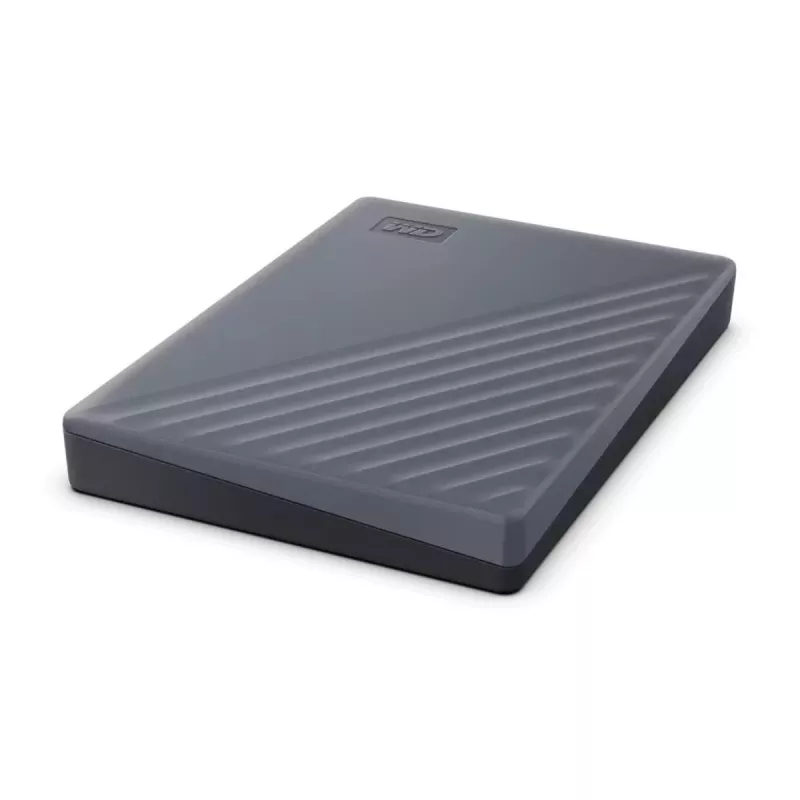 WESTERN DIGITAL Przenośny dysk twardy - My Passport - 2 TB - USB-C/A 3.2 Gen 1 - Szary