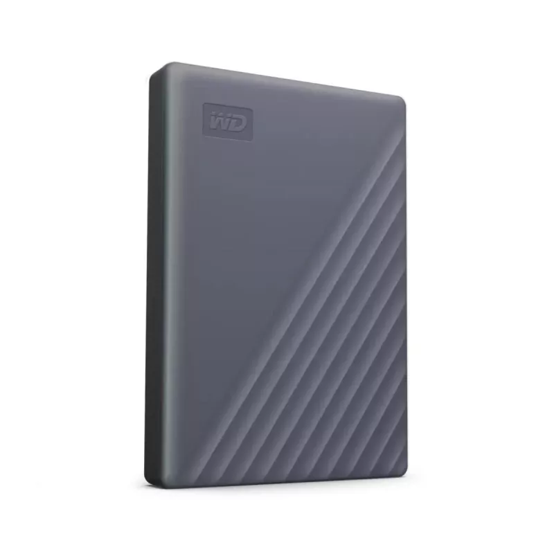 WESTERN DIGITAL Przenośny dysk twardy - My Passport - 2 TB - USB-C/A 3.2 Gen 1 - Szary