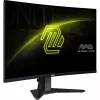 Monitor komputerowy MSI MAG 27C6X, 68.6 cm (27 cali), 1920 x 1080 pikseli, Full HD, LCD, czarny