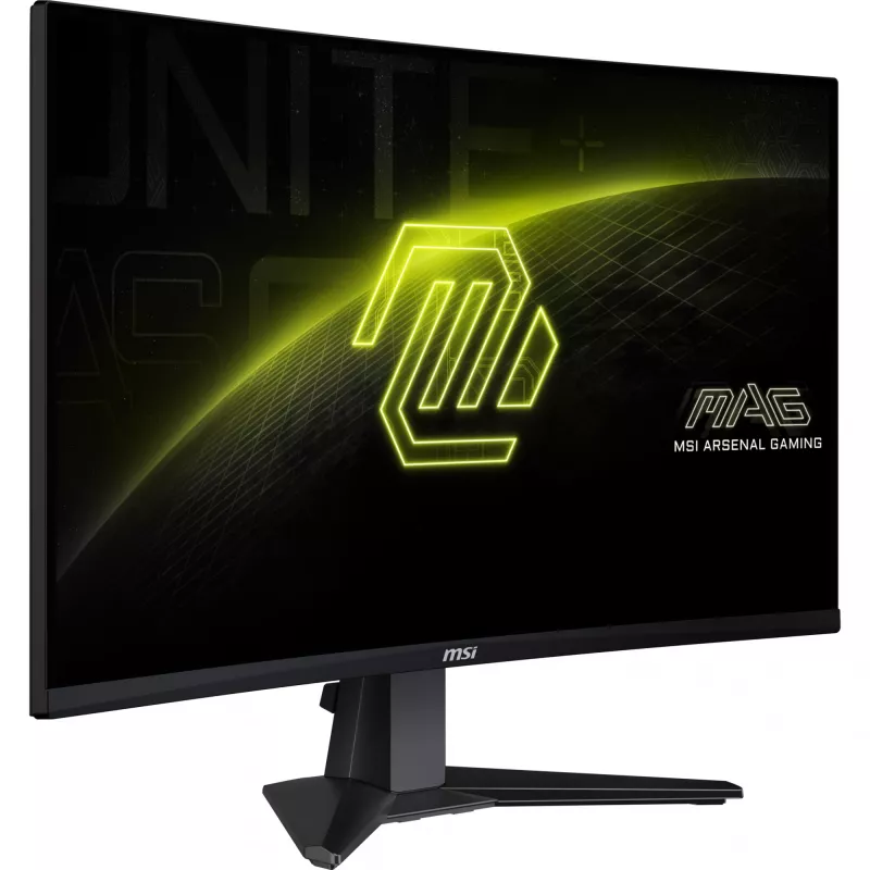 Monitor komputerowy MSI MAG 27C6X, 68.6 cm (27 cali), 1920 x 1080 pikseli, Full HD, LCD, czarny