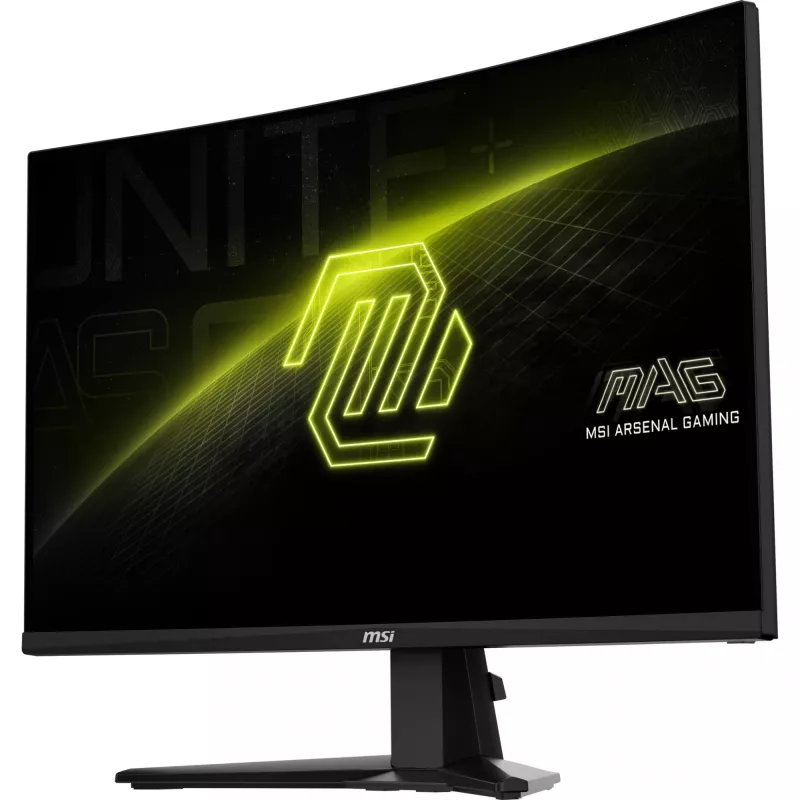 Monitor komputerowy MSI MAG 27C6X, 68.6 cm (27 cali), 1920 x 1080 pikseli, Full HD, LCD, czarny
