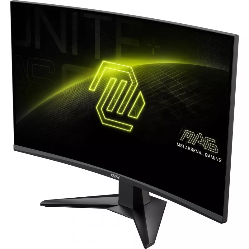 Monitor komputerowy MSI MAG 27C6X, 68.6 cm (27 cali), 1920 x 1080 pikseli, Full HD, LCD, czarny