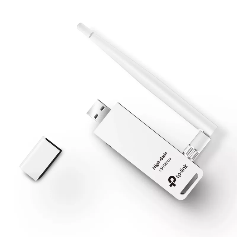 Karta sieciowa TP-Link TL-WN722N, WLAN 150 Mbit/s, USB, Wi-Fi 4, 2,4 GHz