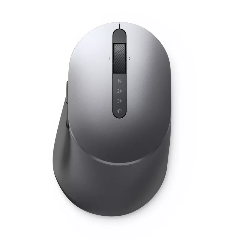Mysz DELL Pro Plus - MS5320W, praworęczna, optyczna, RF bezprzewodowa + Bluetooth, 1600 DPI, szary, tytan