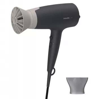 Suszarka do włosów Philips serii 3000 BHD351/10 — 2100 W, jonizacja, 6 temp./6 prędk., zimny nawiew, dysza koncentracyjna