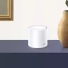 TP-Link AX1800 System Mesh Wi-Fi 6 do całego domu, biały, wewnętrzny, router Mesh, zasilanie, FCC