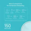 TP-Link AX1800 System Mesh Wi-Fi 6 do całego domu, biały, wewnętrzny, router Mesh, zasilanie, FCC