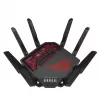 Router bezprzewodowy ASUS ROG Rapture GT-BE19000 Multi-Gigabit Ethernet Tri-pasmowy (2,4 GHz / 5 GHz / 6 GHz) Czarny, Czerwony