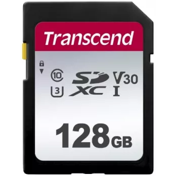 TRANSCEND Karta SDXC 300S 128 GB UHS-I U3