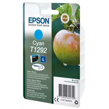 Epson Singlepack cyjan T1292 DURABrite Ultra Ink, cyjan, 7 ml, 1 szt., 474 strony