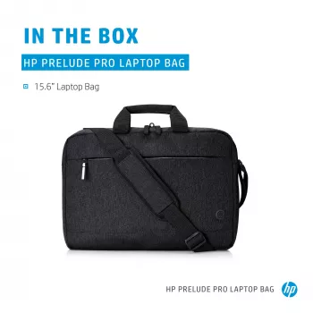 Torba typu messenger HP Prelude Pro na laptopa do 15,6 cala, materiał, szary, pasuje do urządzeń do 39,6 cm, waga 380 g