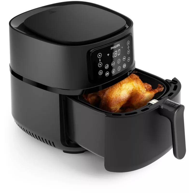 Philips 5000 series Airfryer HD9285/90 XXL Connected, Frytkownica beztłuszczowa, 7.2 L, 1.4 kg, Rapid Air, 40 °C, 200 °C