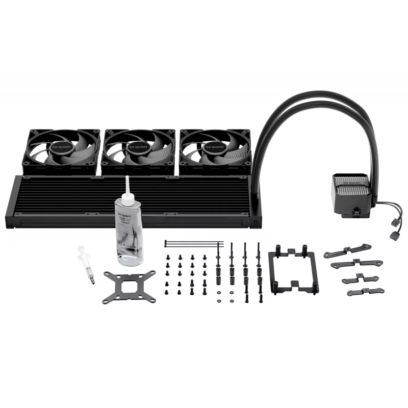 be quiet Silent Loop 3 420 mm Chłodzenie procesora All-in-one chłodnica cieczy 14 cm Czarny 1 szt.