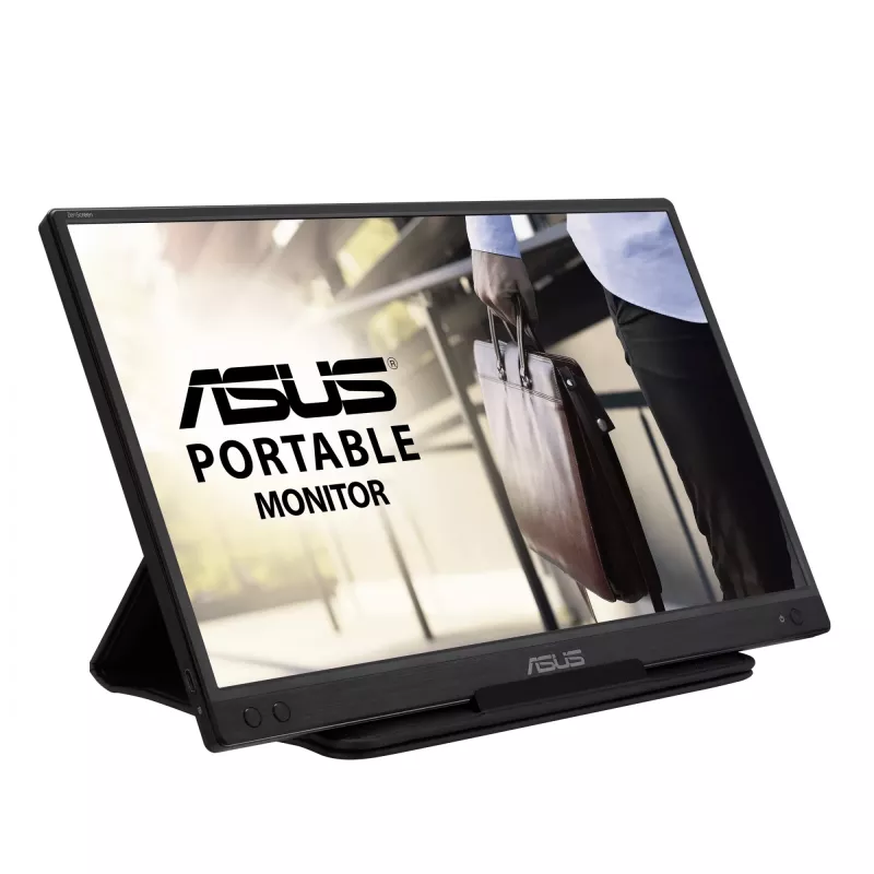 Przenośny monitor ASUS ZenScreen MB166C 15.6 cala Full HD IPS LED 1920x1080, 250 cd/m², 5 ms, zasilanie USB-C