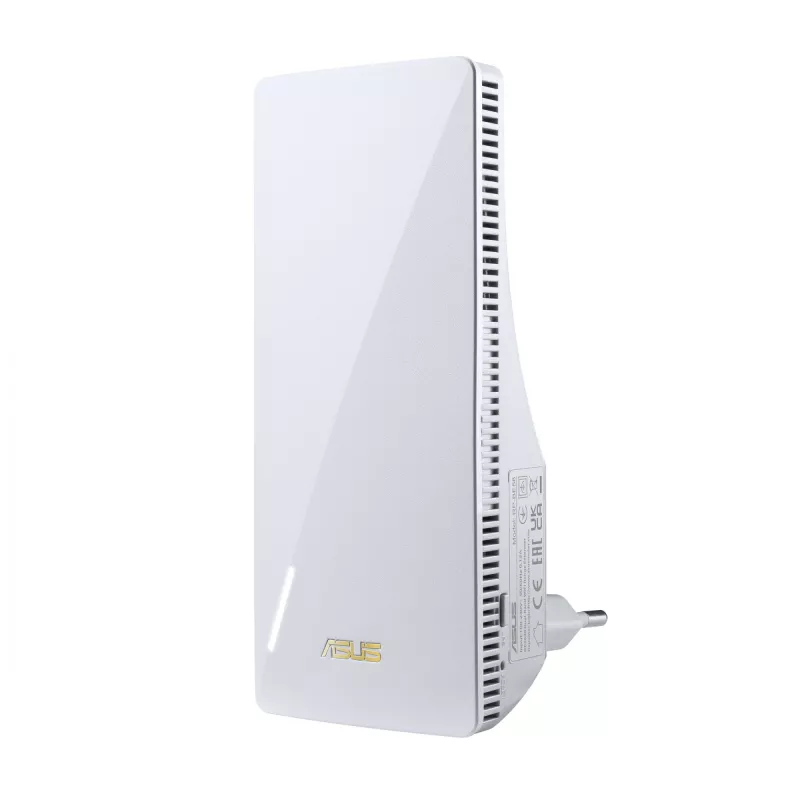 ASUS RP-BE58 Dwupasmowy (2,4 GHz / 5 GHz) Wi-Fi 7 (802.11be) Biały 1 Wewnętrzna