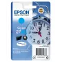 Epson Alarm clock Singlepack cyjan 27XL DURABrite Ultra Ink, High (XL) Yield, cyjan, 10,4 ml, 1 szt., 1100 stron