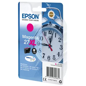 Epson Budzik Pojedyncze opakowanie magenta 27XL DURABrite Ultra Tusz
