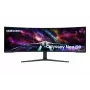 Monitor komputerowy Samsung G95NC 144,8 cm (57 cali) 7680 x 2160 pikseli Dual UHD LED Czarny, Biały