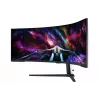 Monitor komputerowy Samsung G95NC 144,8 cm (57 cali) 7680 x 2160 pikseli Dual UHD LED Czarny, Biały