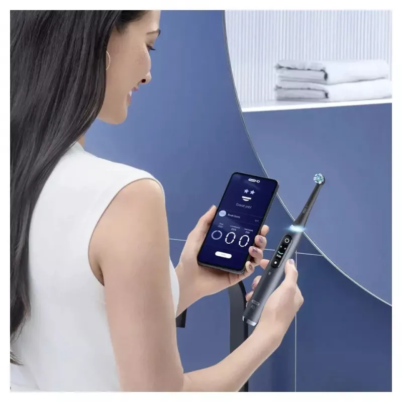 Oral-B iO Series 9N Dla dorosłych Szczoteczka soniczna Czarna