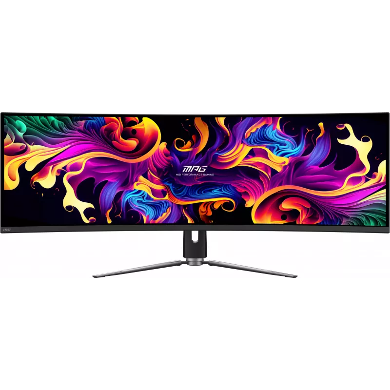 Monitor komputerowy MSI MPG 491CQP QD-OLED 124.5 cm (49 cali) 5120 x 1440 pikseli DQHD Czarny