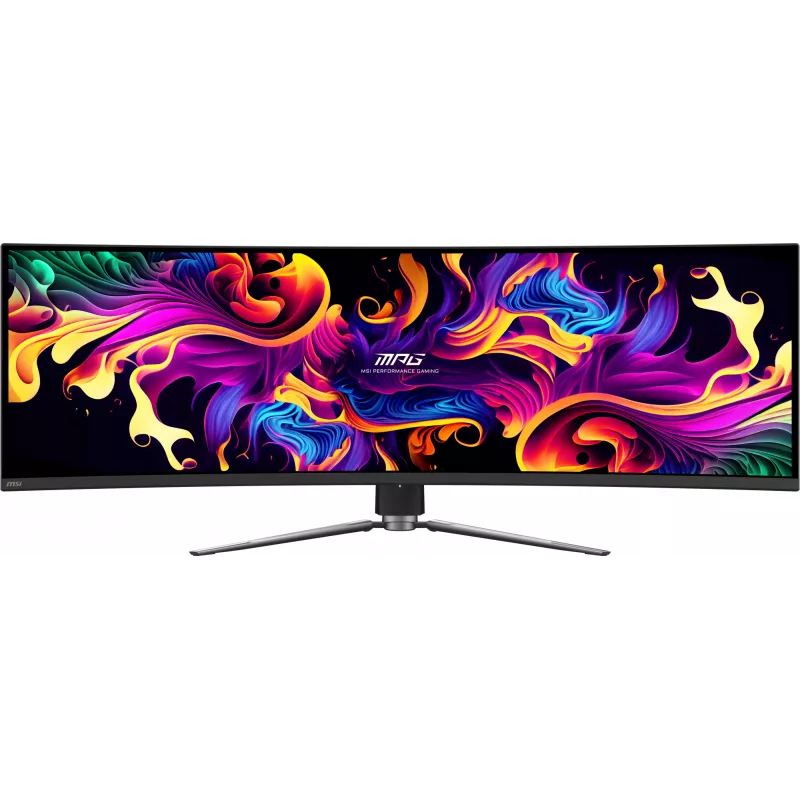 Monitor komputerowy MSI MPG 491CQP QD-OLED 124.5 cm (49 cali) 5120 x 1440 pikseli DQHD Czarny
