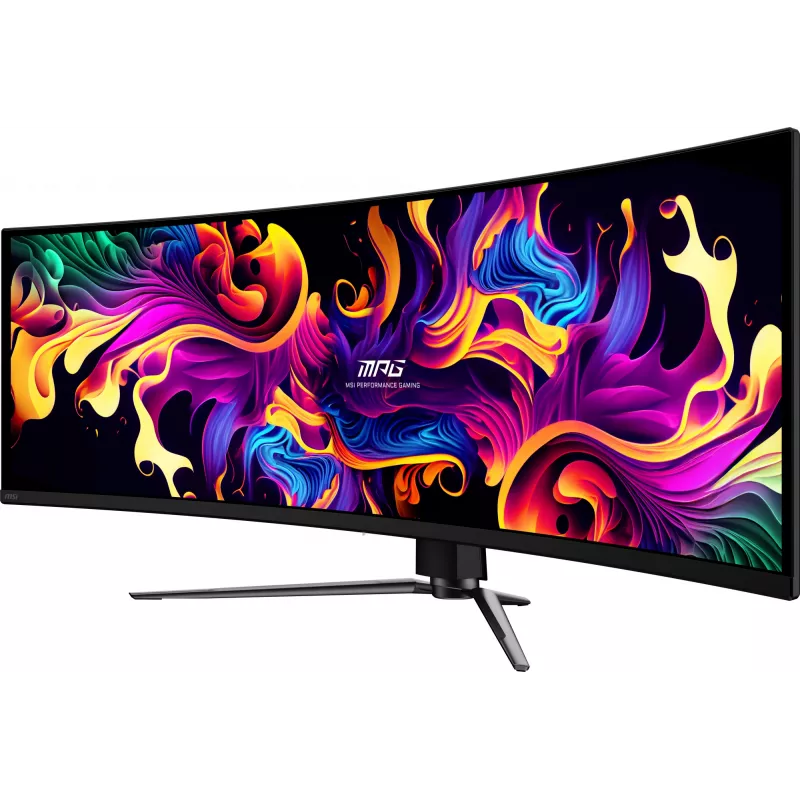 Monitor komputerowy MSI MPG 491CQP QD-OLED 124.5 cm (49 cali) 5120 x 1440 pikseli DQHD Czarny