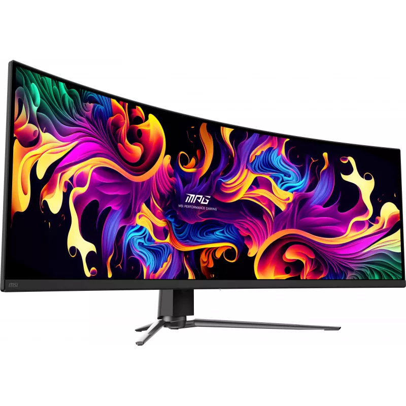 Monitor komputerowy MSI MPG 491CQP QD-OLED 124.5 cm (49 cali) 5120 x 1440 pikseli DQHD Czarny